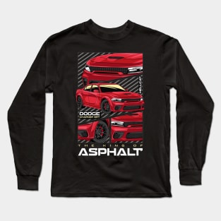 Iconic Charger SRT Car Long Sleeve T-Shirt